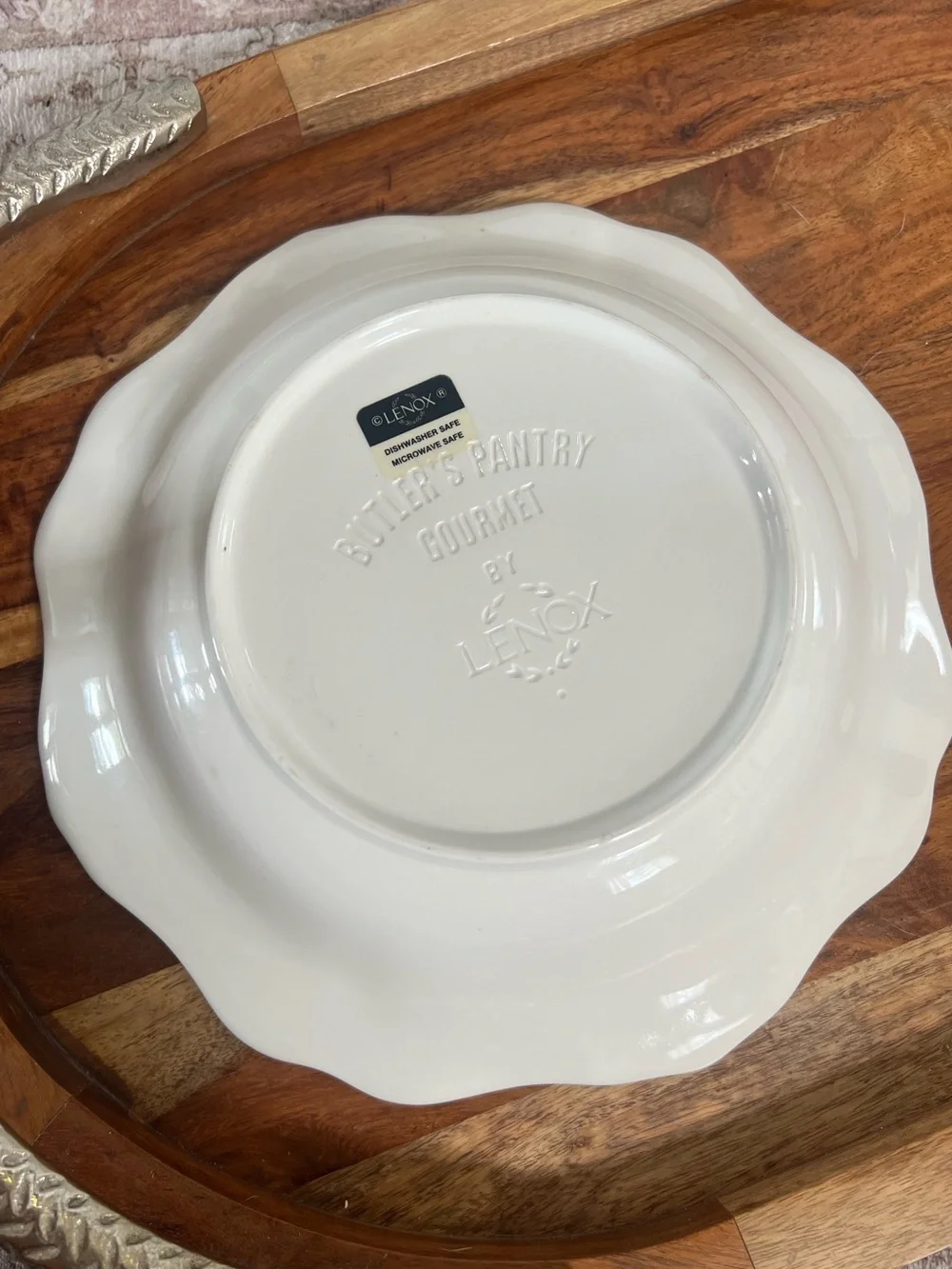 (2) Lenox Butler’s Pantry Gourmet Pasta Bowls